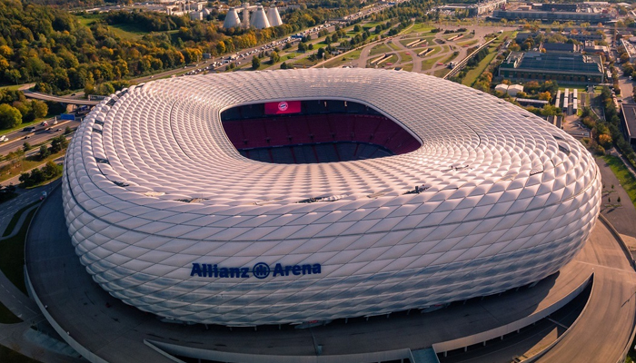 Stadion finale Champions League 2024/25: Allianz Arena in München